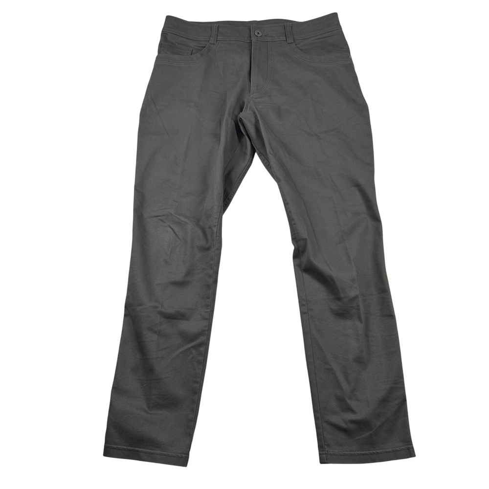 KUHL Revolt Pants Mens 34x32 Charcoal Gray Technical Outdoor Hiking Trousers